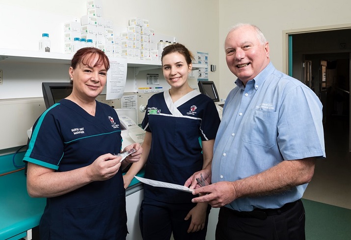RPH staff in ICU