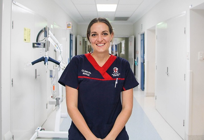 RPH staff member Lola on ward