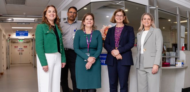 EMHS Minister tours Armadale Hospital