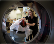 Photograph of clinical imaging machine